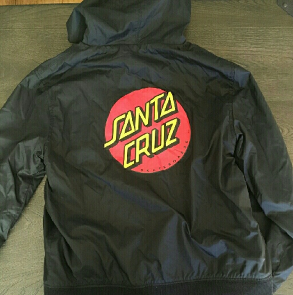 Santa Cruz (Sk8 + Surf Co) Hooded Windbreaker